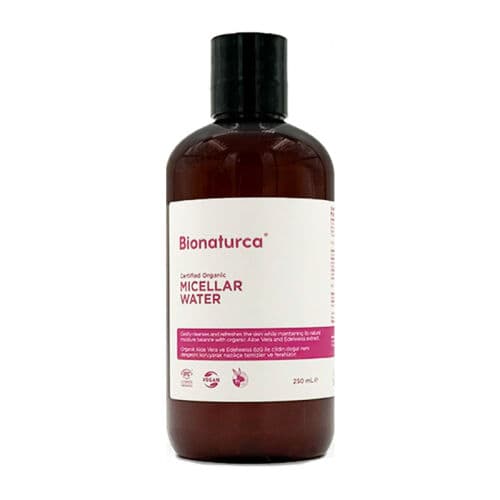 Bionaturca Organik Sertifikalı Makyaj ve Yüz Temizleme Suyu 250 ml