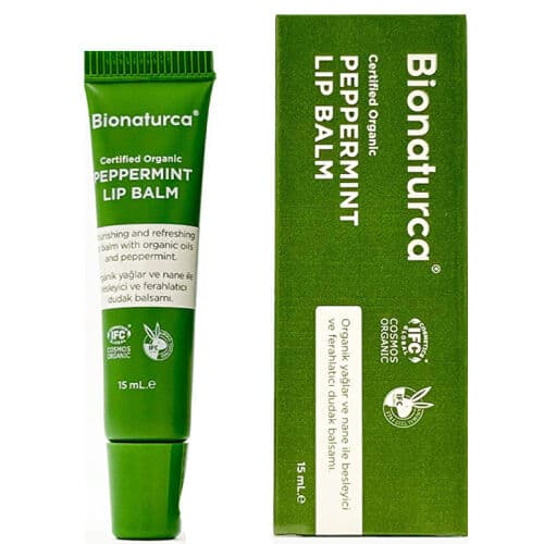 Bionaturca Organik Sertifikalı Nane Özlü Dudak Balmı 15 ml
