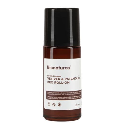Bionaturca Organik Sertifikalı Vetiver ve Paçuli Deo Roll-On 50 ml