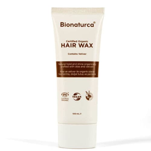 Bionaturca Organik Sertifikalı Vetiverli Saç Şekillendirici Bitkisel Wax 100 ml