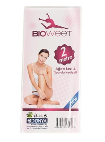 Biowet Ağda Bezi 2 Metre Spatula Hediyeli