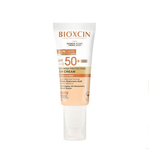 Bioxcin Sun Care Kuru Ciltler için Güneş Kremi SPF 50+ 50 ml - Renkli