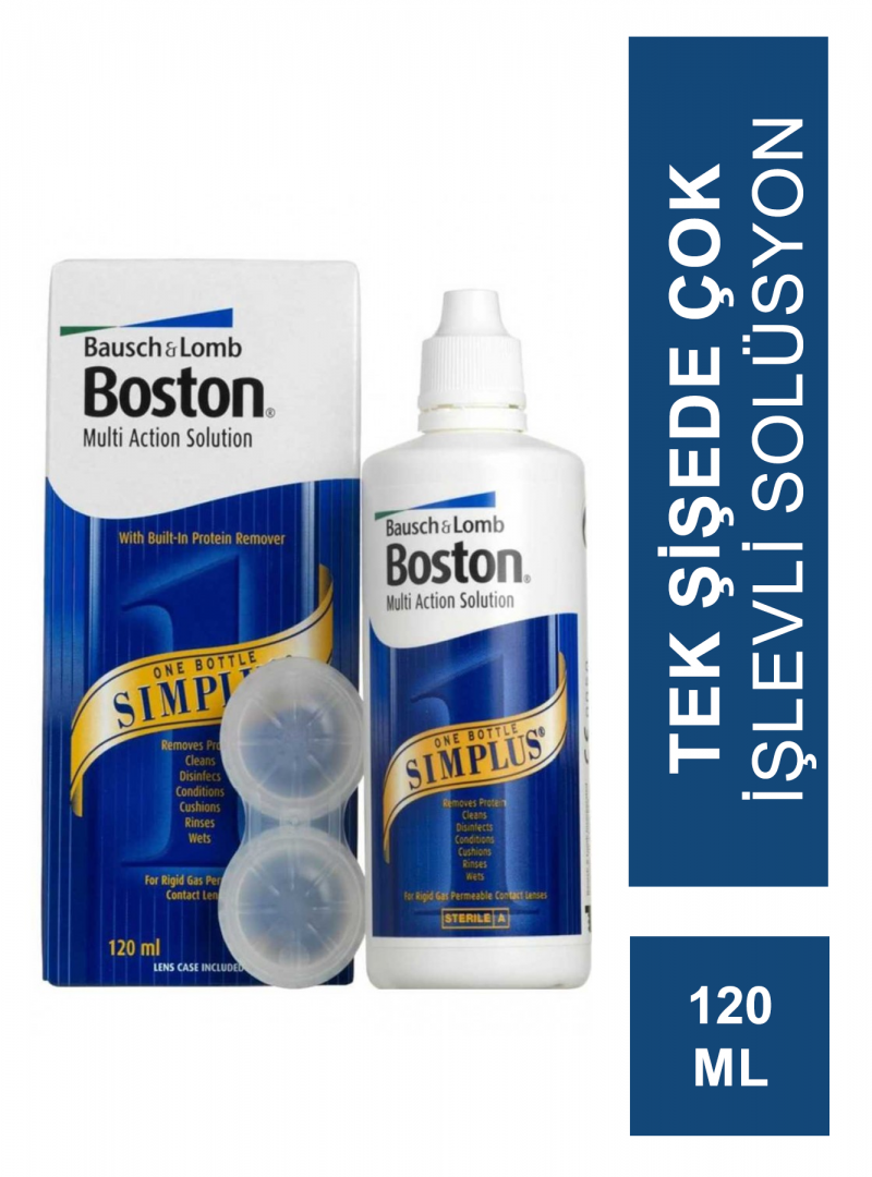 Boston Simplus Lens Solüsyonu 120 ml