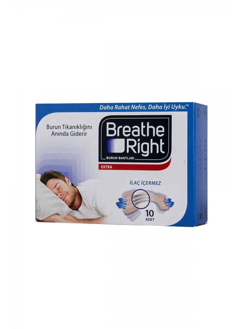 Breathe Right Extra Burun Bandı 10 Adet