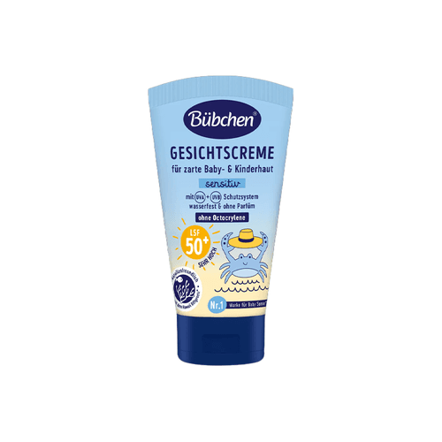 Bübchen Bebek ve Çocuk Hassas Güneş Koruyucu Yüz Kremi SPF50 50 ml