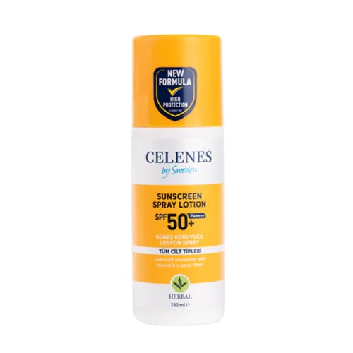 Celenes By Sweden Güneş Koruyucu Losyon Sprey Spf+50 150 ml