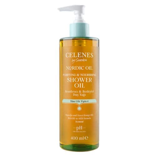 Celenes By Sweden Nordic Oil Besleyici Duş Yağı 400 ml