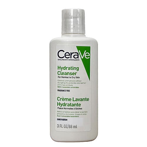 Cerave Normal ve Kuru Ciltler İçin Nemlendiren Temizleyici 88 ml