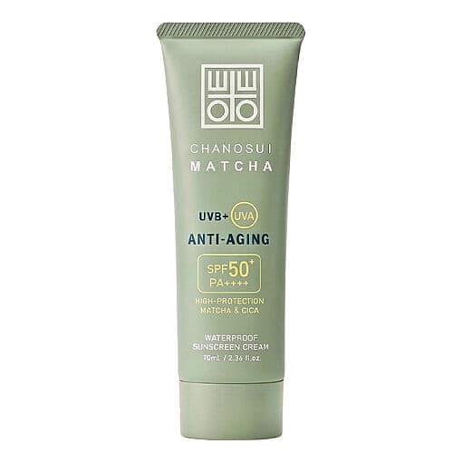 ChaNoSui Yaşlanma Karşıtı Matcha Özlü Güneş Kremi SPF50+ 70 ml