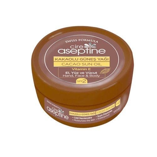 Cire Aseptine Kakao Yağlı Bronzlaştırıcı Güneş Kremi 100 ml