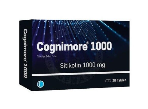 Cognimore Sitikolin 1000 mg 30 Tablet