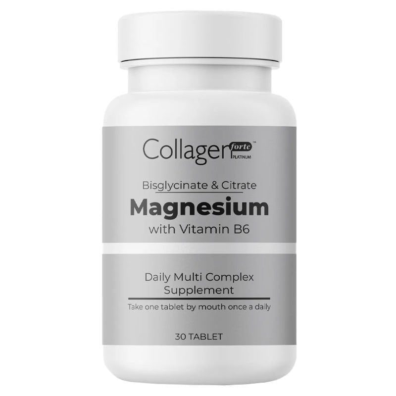 Collagen Forte Magnezyum With Vitamin B6 30 Tablet