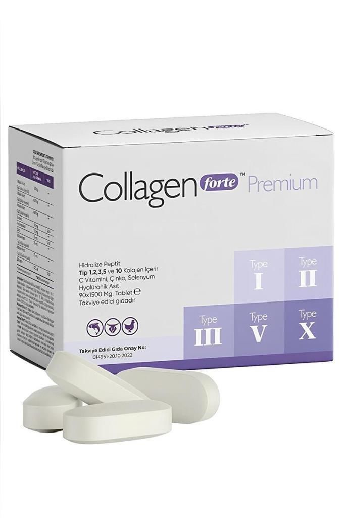 Collagen Forte Premium 1500 mg 90 Tablet