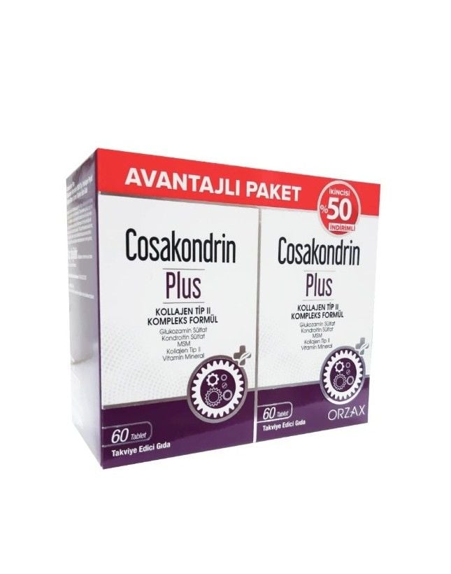 Cosakondrin Plus Kollajen Tip 2 60 Tablet 2.si %50 İndirimli