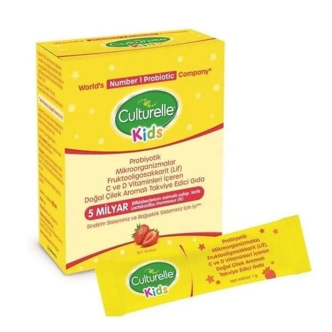 Culturelle Kids Probiyotik Çilek Aromalı 30 Saşe