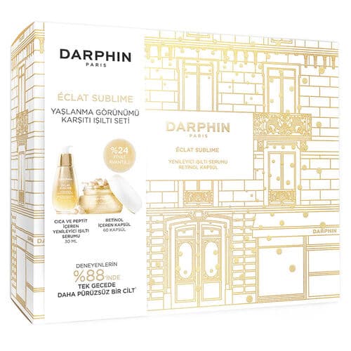 Darphin Eclat Sublime Retinol İçeren Yaşlanma Karşıtı Işıltı Seti