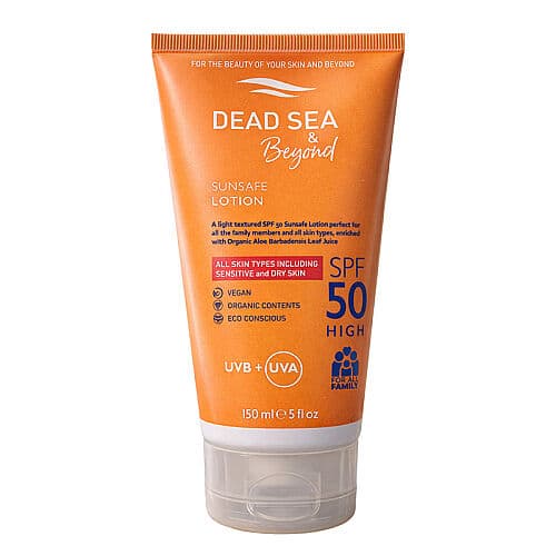 Dead Sea Beyond Sunsafe Lotion SPF50+ 150 ml