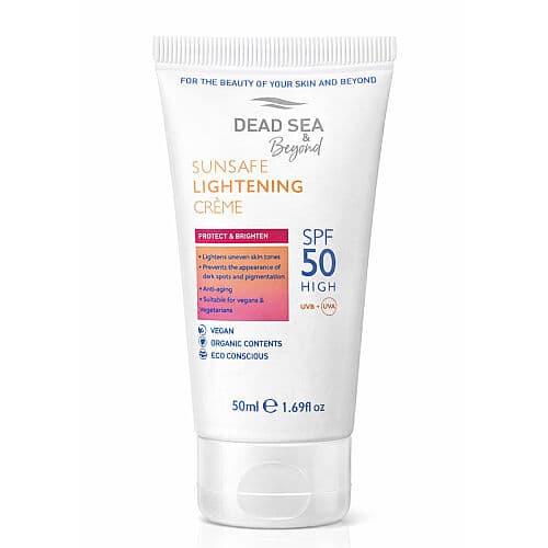 Dead Sea Beyond Sunsafe SPF50 Aydınlatıcı Leke Karşıtı Krem 50 ml