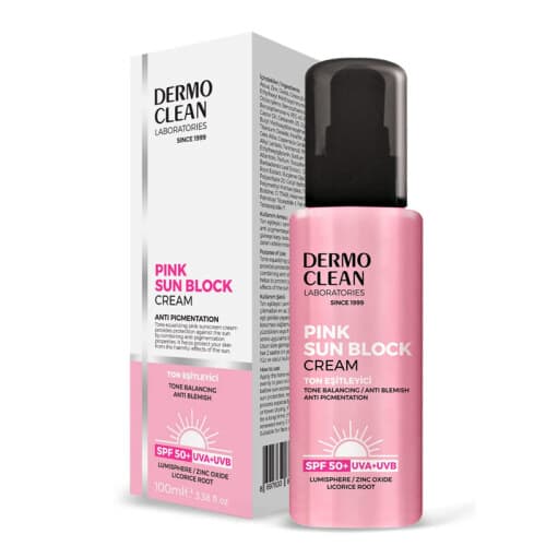 Dermo Clean Pink Sun Block Cream 100 ml