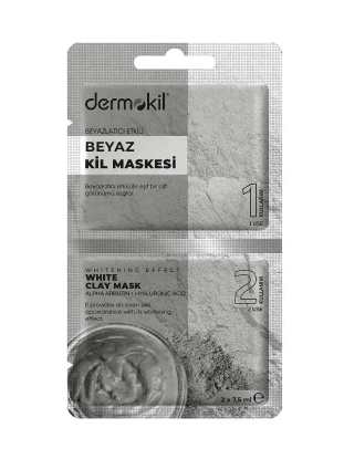 Dermokil Beyazlatici Etkili Beyaz Kil Maskesi 2 x 7.5 ml