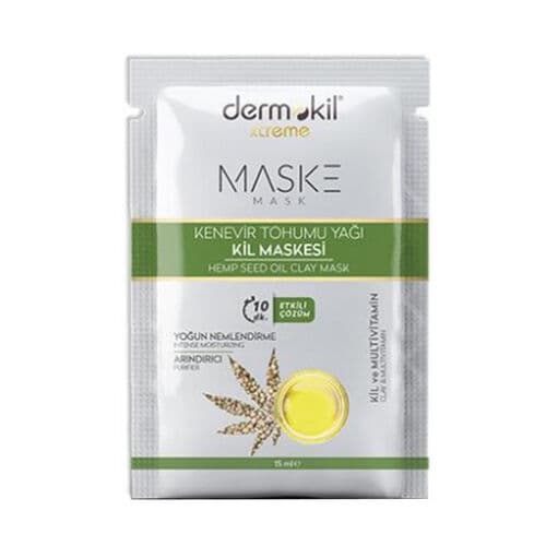 Dermokil Kenevir Tohumu Yağı Kil Maskesi 15 ml