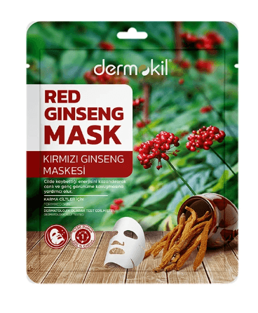 Dermokil Kırmızı Ginseng Maskesi Karma Ciltler İçin 20 gr