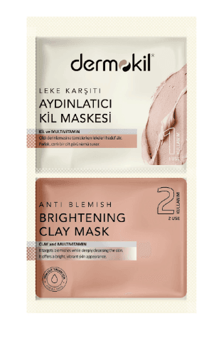Dermokil Leke Karşıtı Aydınlatıcı Kil Maskesi 2 x 7.5 ml