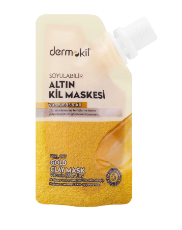 Dermokil Soyulabilir Altın Kil Maskesi 50 ml