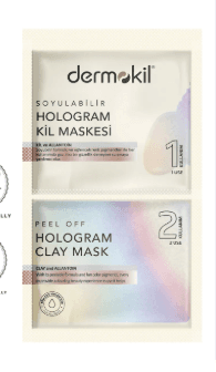 Dermokil Soyulabilir Hologram Kil Maskesi 2 x 7.5 ml