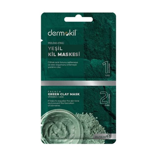 Dermokil Yeşil Kil Maskesi 2x7,5 ml