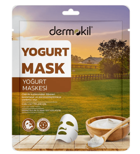 Dermokil Yoğurt Maskesi Kuru Ciltler İçin 20 gr
