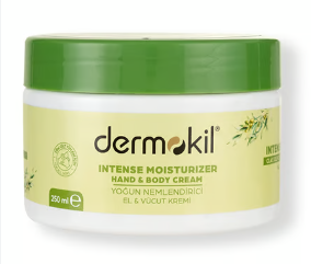Dermokil Zeytinyağlı Yoğun Nemlendirici El ve Vücut Kremi 250 ml