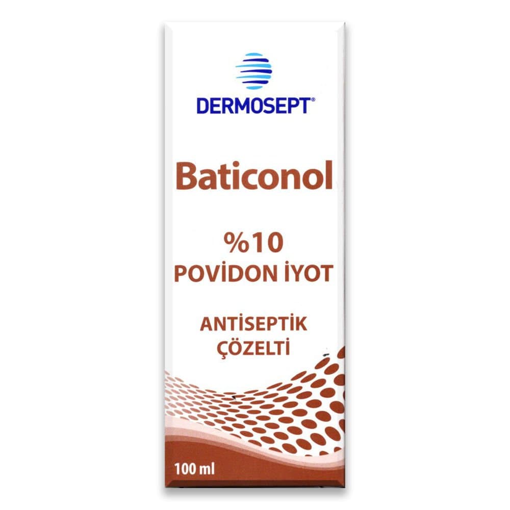 Dermosept Baticonol Antiseptik Çözelti 100ml