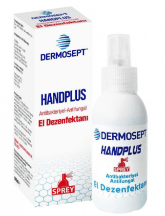 Dermosept Handplus El Dezenfektanı Antibakteriyel Sprey 100ml
