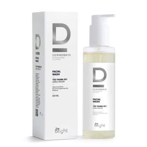Dermoskin Be Bright Lekeli Ciltler için Yüz Yıkama Jeli 200 ml