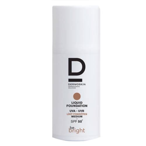 Dermoskin Be Bright Spf50+ Likit Fondöten 33 ml - Medium