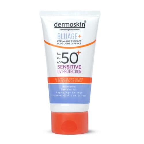 Dermoskin Bluage+ SPF50+ Hassas Ciltler İçin Güneş Kremi 50 ml