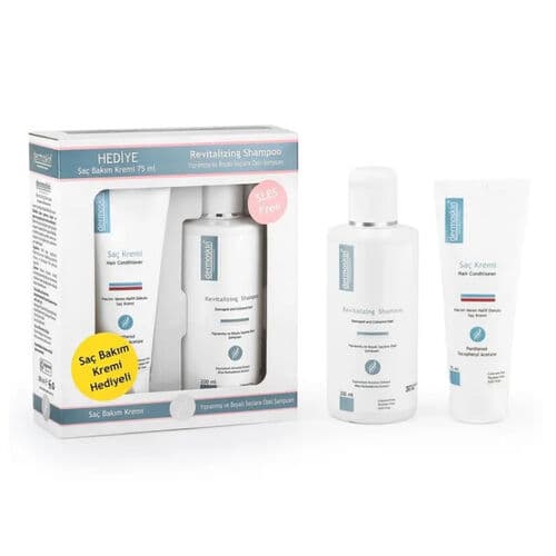 ​Dermoskin Revitalizing Shampoo 200ml+Hair Conditioner 75ml HEDİYE