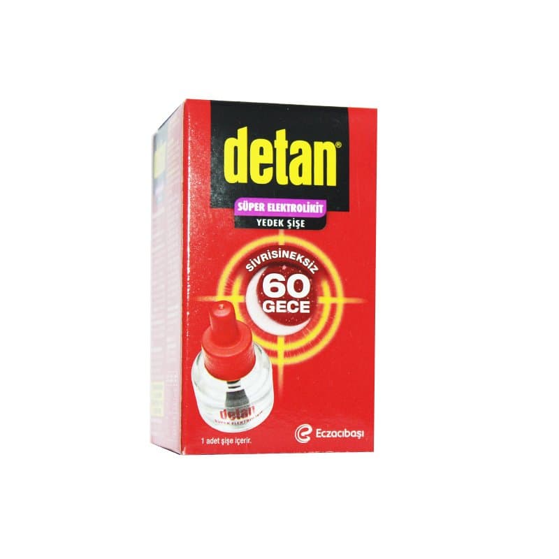 SKT:12/2026 Detan Süper Elektrolikit Yedek Şişe 60 Gece