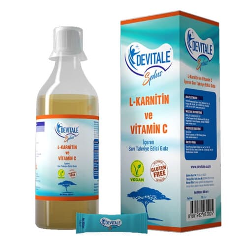 Devitale S Plus L-Karnitin ve Vitamin C İçeren Sıvı Takviye Edici Gıda 500 ml