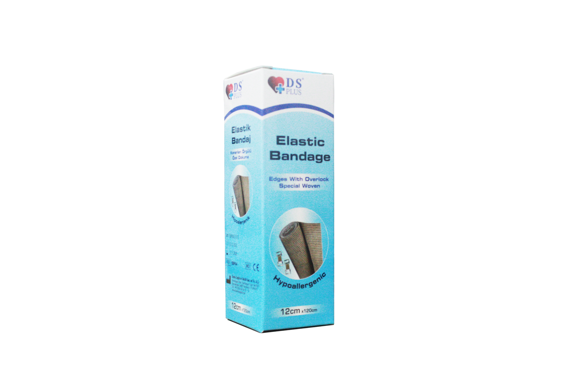 Ds Plus Elastik Bandaj 12 cm