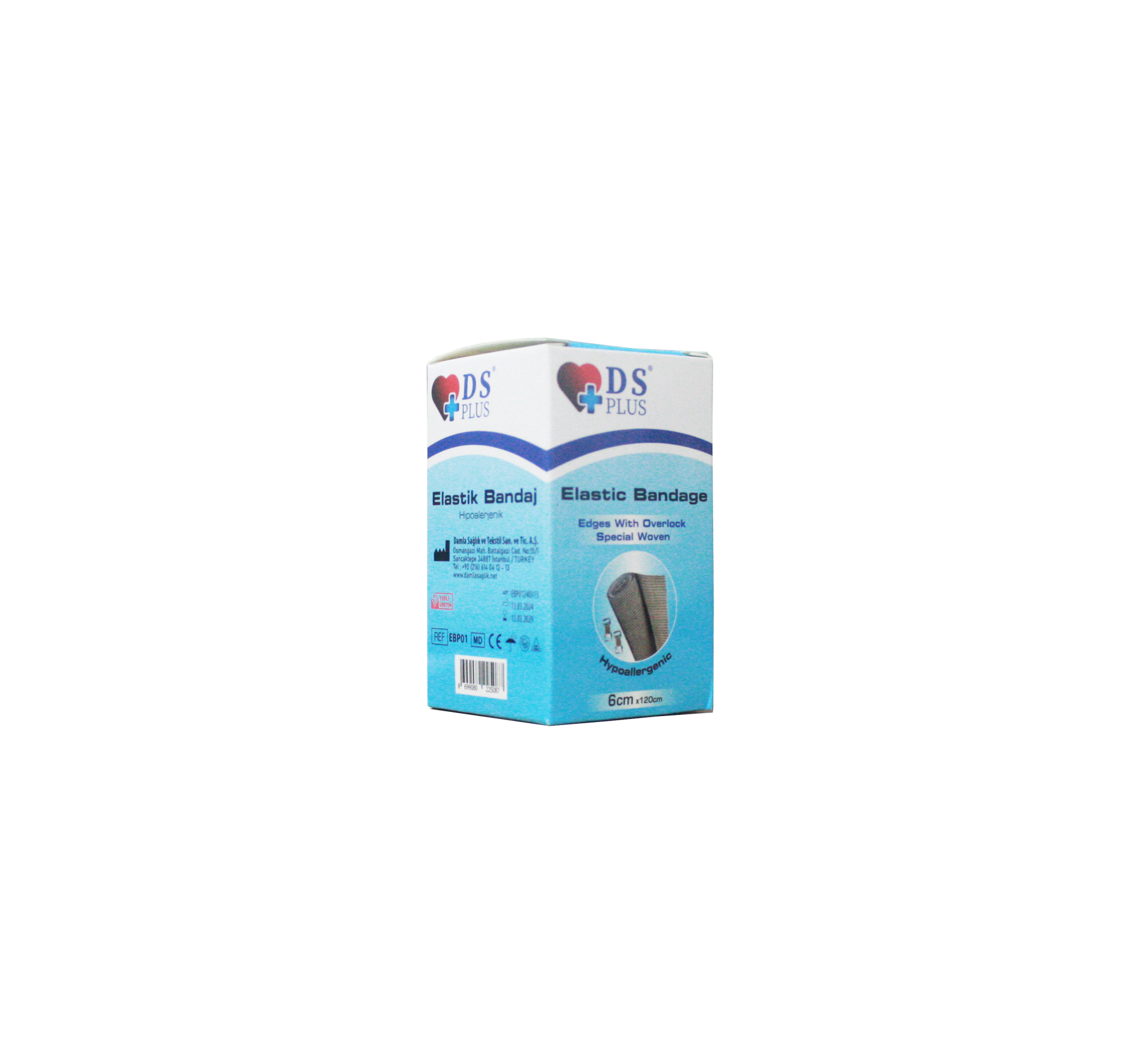 Ds Plus Elastik Bandaj 6 cm