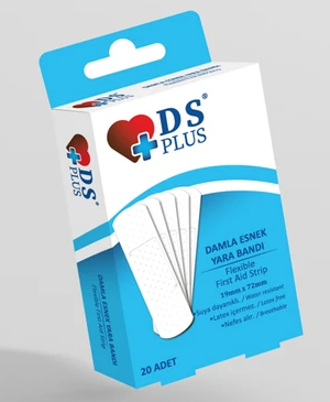 Ds Plus Esnek Yara Bandı 20 Adet