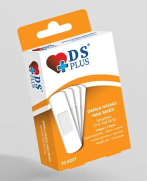 Ds Plus Hassas Yara Bandı 10 Adet