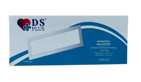 Ds Plus Nonwoven Hazır Pansuman Yara Örtüsü 9cm x 25cm 5'li