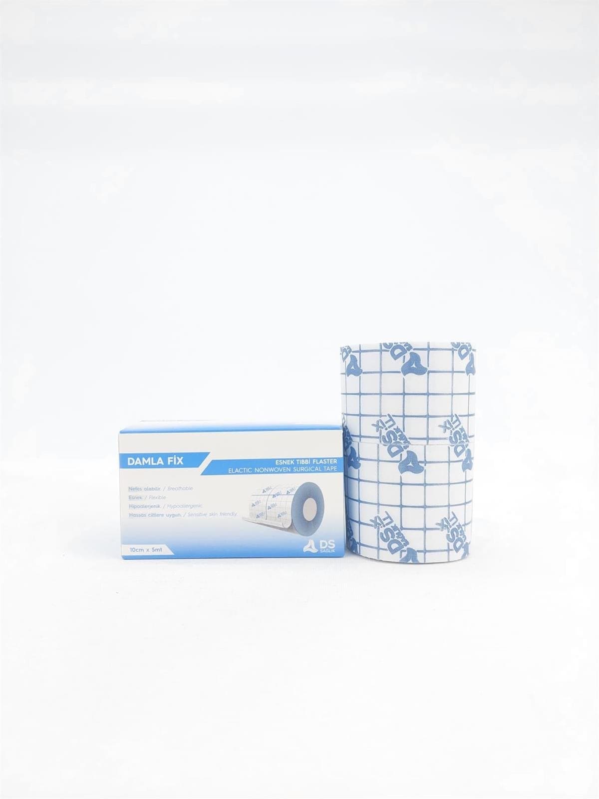 Ds Sağlık Damla Fix Esnek Tıbbi Flaster 10cm x 5mt