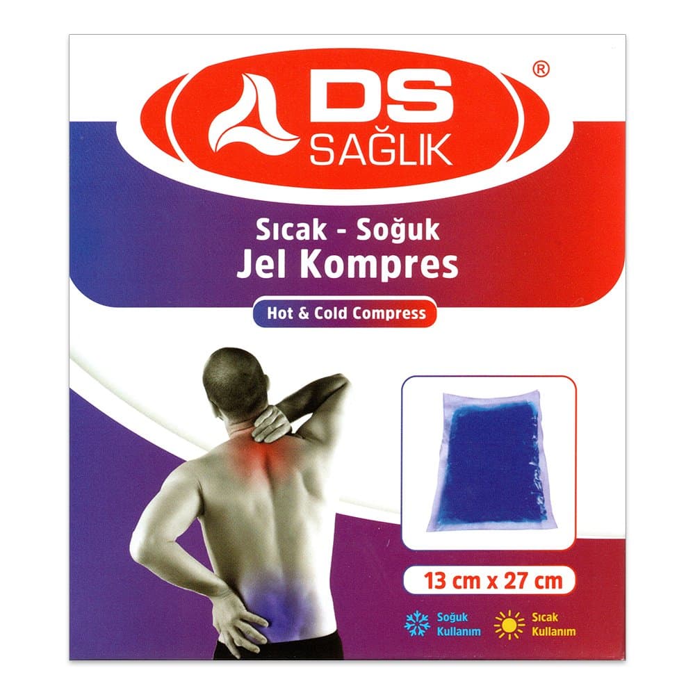 Ds Sağlık Sıcak Soğuk Jel Kompres 13x27cm
