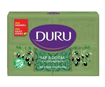 Duru Kalıp Sabun Saf & Doğal Zeytinyağlı 4 x 150 gr