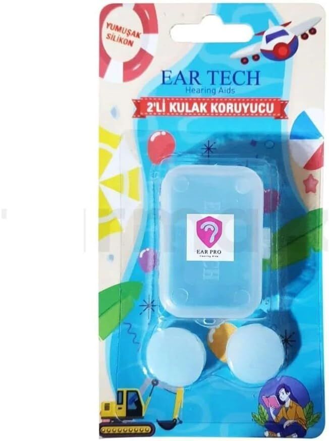 Ear Tech Silikon 2'li Kulak Tıkacı