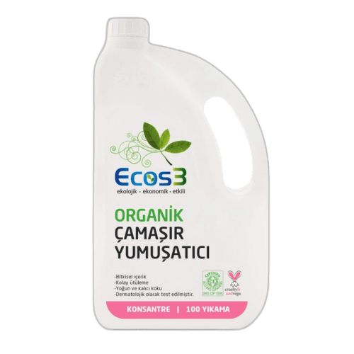 Ecos3 Organik Çamaşır Yumuşatıcı 2500 ml